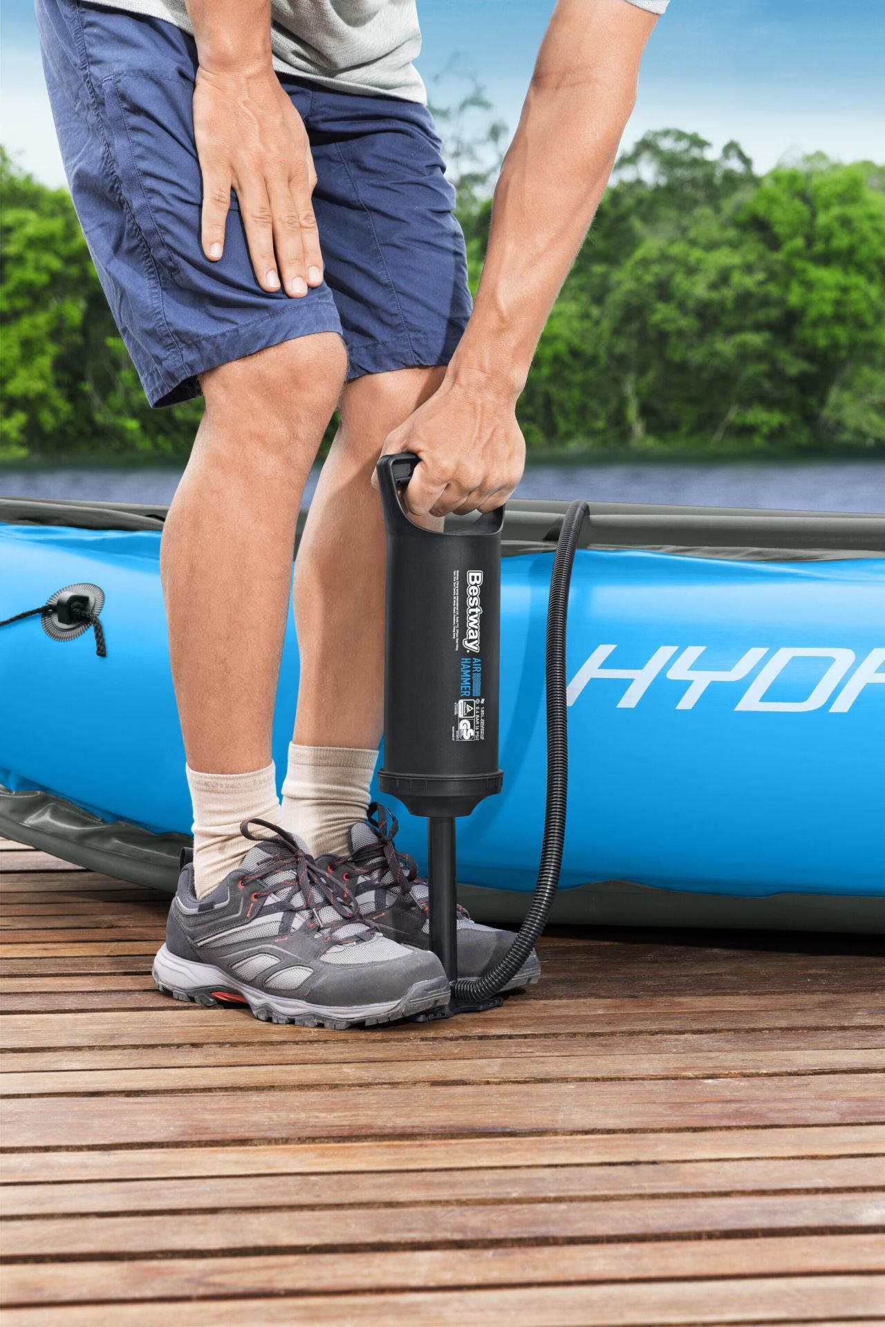 Bestway® 62003 Air Hammer™ 1850 ML Manuel Şişirme Aparatı