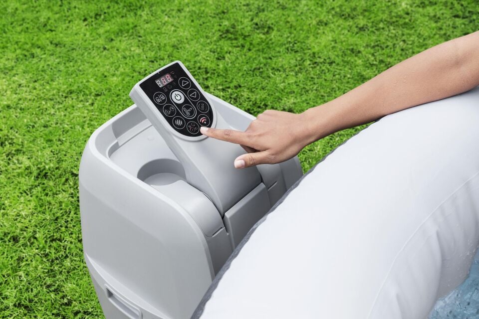 Lay-Z-Spa® 60175 Boracay Smart Signature AirJet™ Şişme Spa Havuzu, Mobil Uygulama Kontrollü, 2-4 kişilik