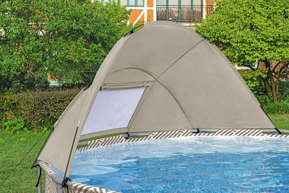 Bestway® 561FY Steel Pro MAX™ Gölgelikli Prefabrik Yer Üstü Havuz 3,96 m x 1,07 m