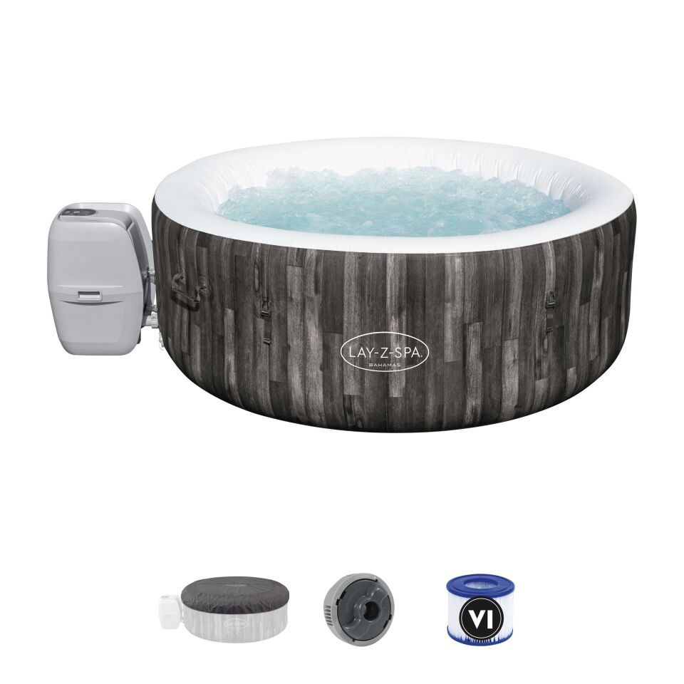 Lay-Z-Spa® Bahamas AirJet™ Şişme Spa Havuzu, 2-4 kişilik