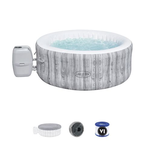 Lay-Z-Spa® 1060085XXX24 Fiji Signature AirJet™ Şişme Spa Havuzu, 2-4 kişilik