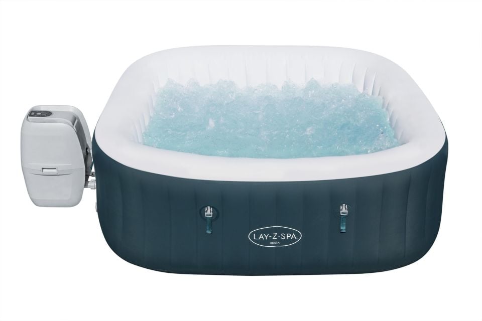 Lay-Z-Spa® 60015 Ibiza AirJet™ Şişme Spa Havuzu, 4-6 kişilik