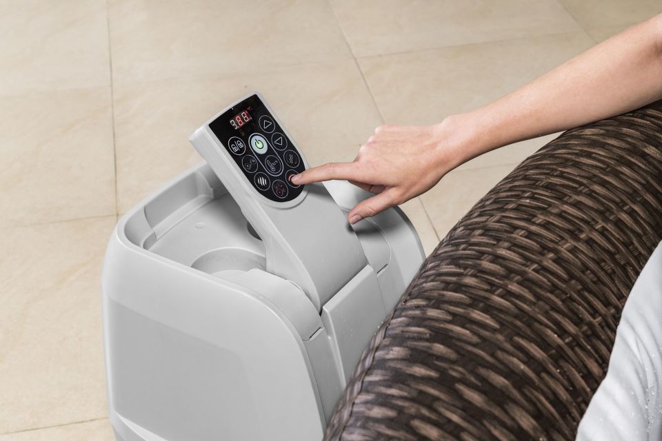 Lay-Z-Spa® 60023 St. Moritz Smart Signature AirJet™ Şişme Spa Havuzu, Mobil Uygulama Kontrollü, 5-7 kişilik