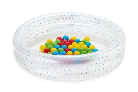Bestway® 51141 Splash & Play™ Şişme Top Oyun Havuzu ve 50 Oyun Topu
