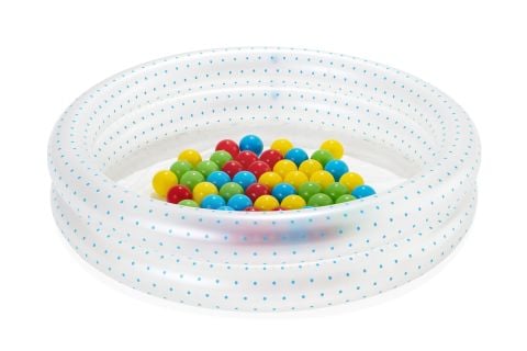 Bestway® 51141 Splash & Play™ Şişme Top Oyun Havuzu ve 50 Oyun Topu