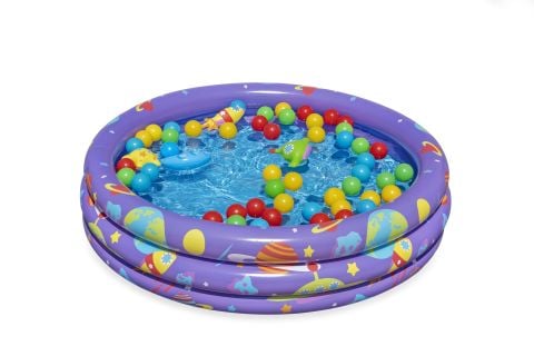 Bestway® 1052466XXX23 Intergalactic Surprise™ Top Oyun Havuzu ve 50 Oyun Topu