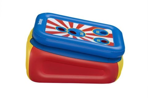 Bestway® 1052635XXX24 Flip 'n Toss™ Çoklu Kullanım Oyun Havuzu ve 25 Oyun Topu