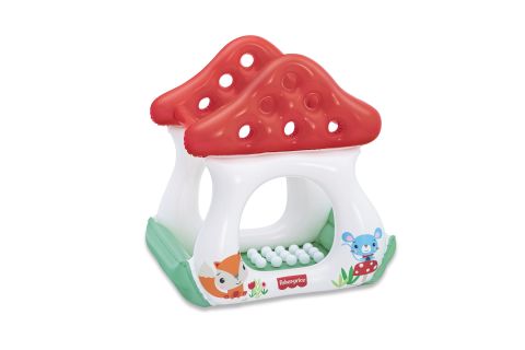 1093570XXX24 Fisher-Price™ Merry Mushroom™ Mantar Ev Top Oyun Minderi ve 15 Top