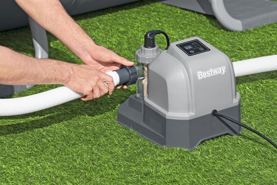 Bestway 58775 Flowclear Hydrogenic 12 G/H Tuzlu Su Havuz Klorlama Sistemi