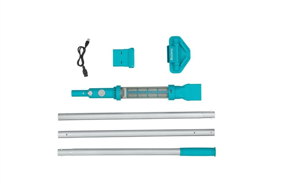 Bestway 58771 AquaSurge Şarjlı Havuz Vakum Süpürge