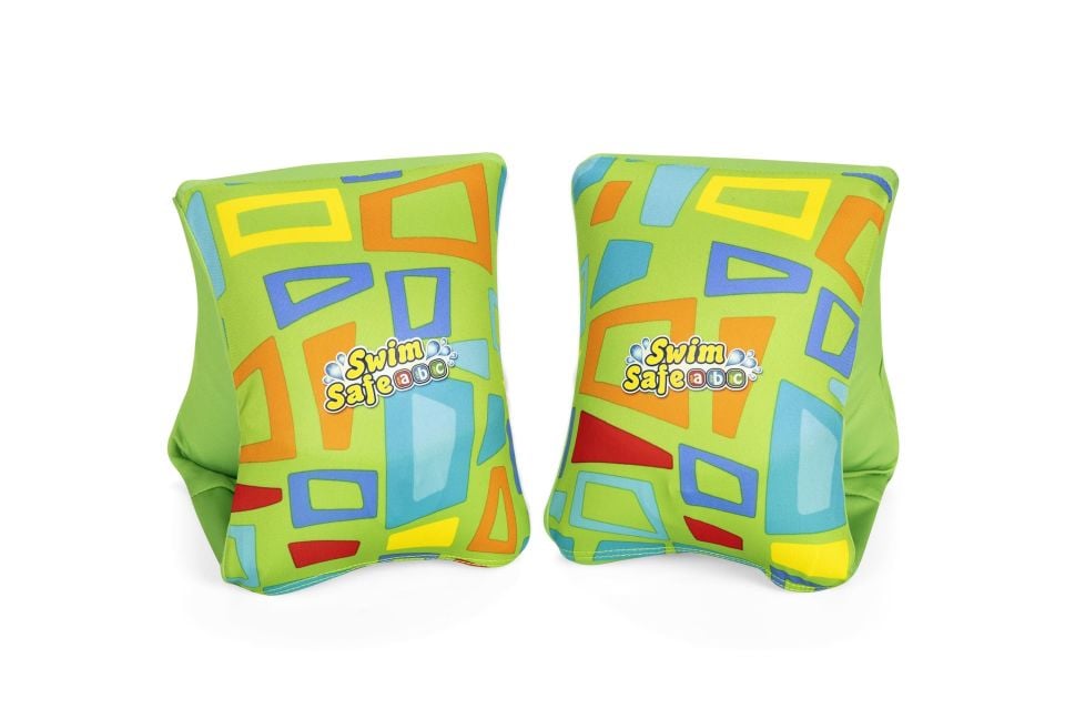Swim Safe ABC™ AquaStar™ 32182 Kumaş Kaplı Şişme Kolluk (S/M, Küçük Orta Boy)