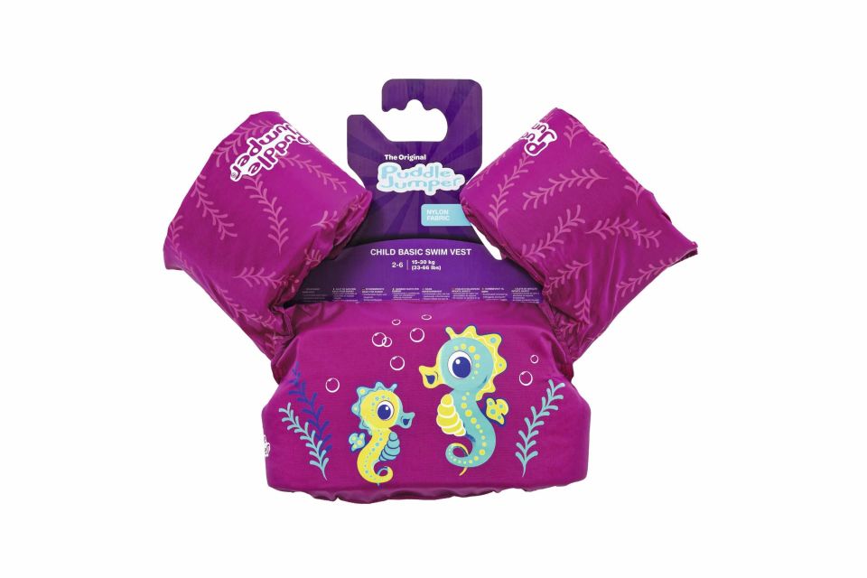 90136 Puddle Jumper® Küçük Çocuk İçin Kolluklu Kumaş Can Yeleği