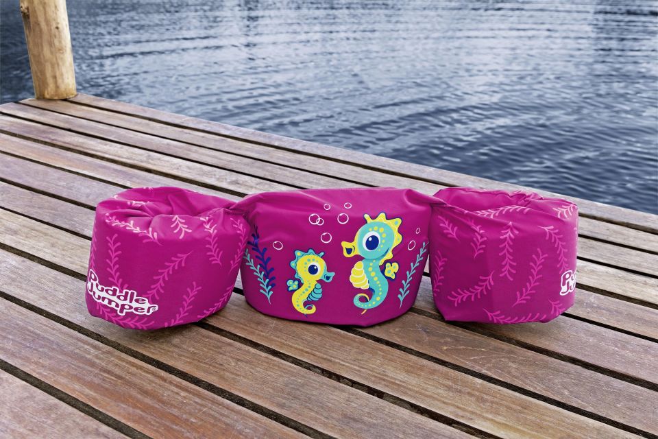 90136 Puddle Jumper® Küçük Çocuk İçin Kolluklu Kumaş Can Yeleği