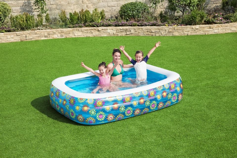 Bestway® 54120 Funky Floral™ Çiçekli 2.29 m Şişme Havuz