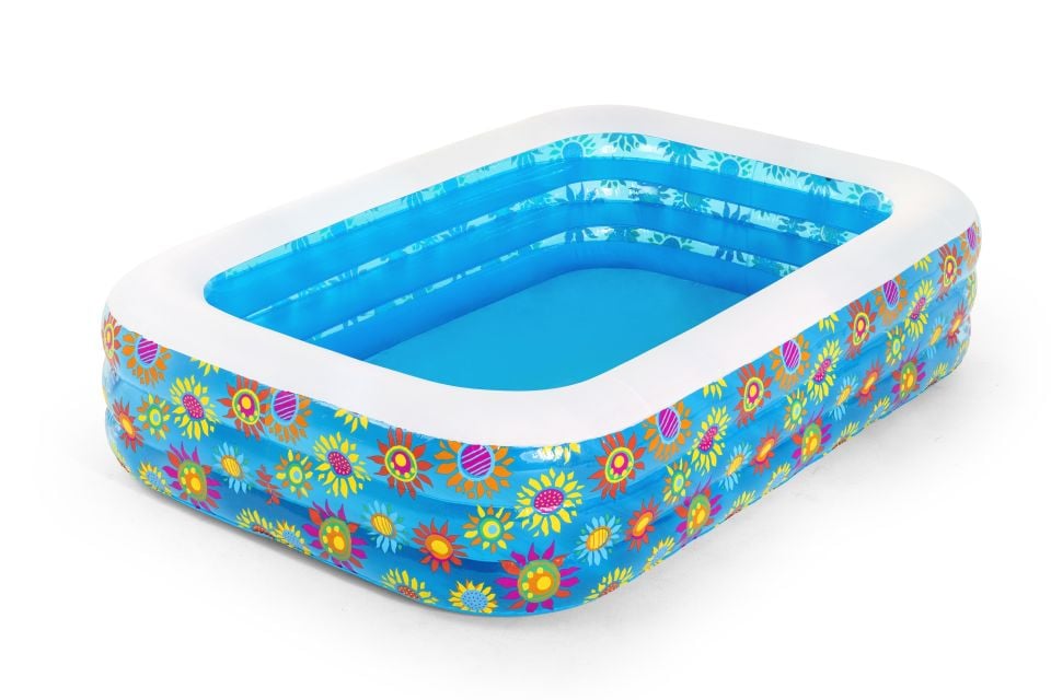 Bestway® 54120 Funky Floral™ Çiçekli 2.29 m Şişme Havuz