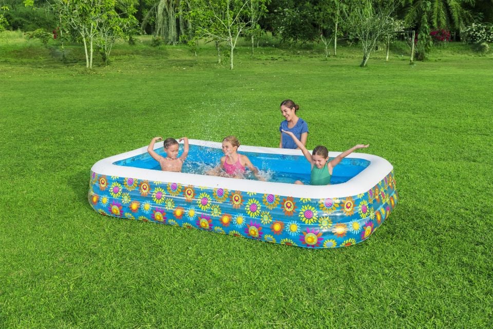 Bestway® 54121 Funky Floral™ Çiçek Desenli Çocuk Havuzu