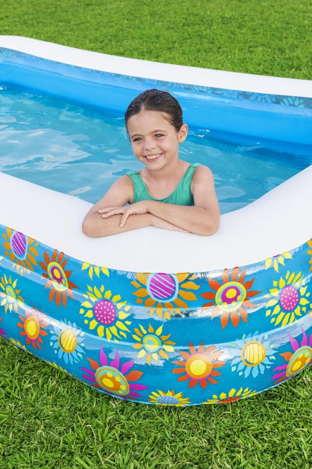 Bestway® 54121 Funky Floral™ Çiçek Desenli Çocuk Havuzu