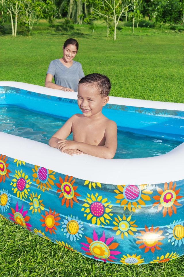 Bestway® 54121 Funky Floral™ Çiçek Desenli Çocuk Havuzu