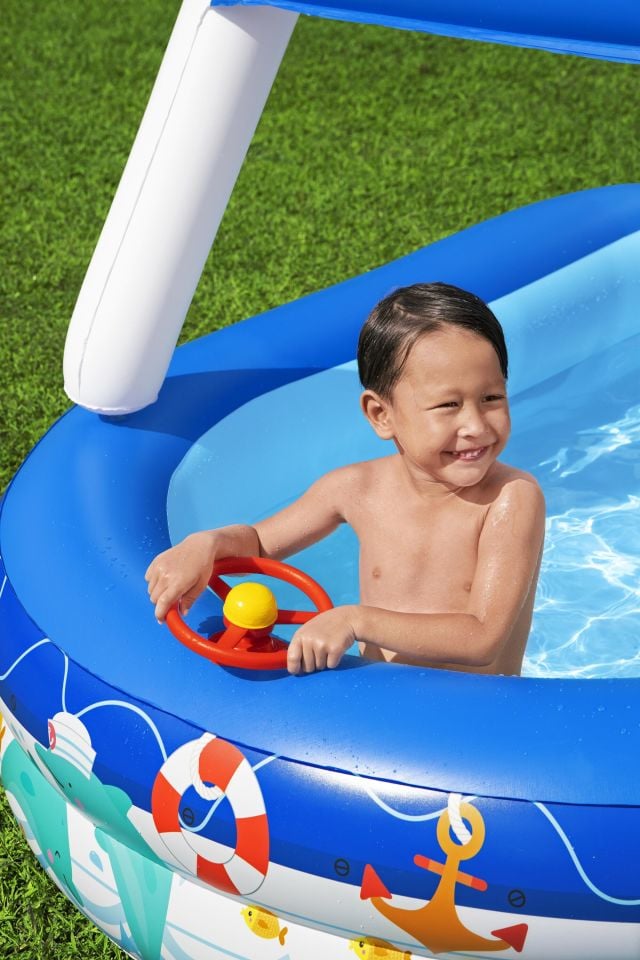 Bestway® 54370 Küçük Kaptan Şişme Çocuk Havuzu