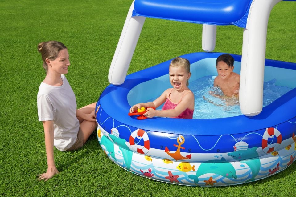 Bestway® 54370 Küçük Kaptan Şişme Çocuk Havuzu