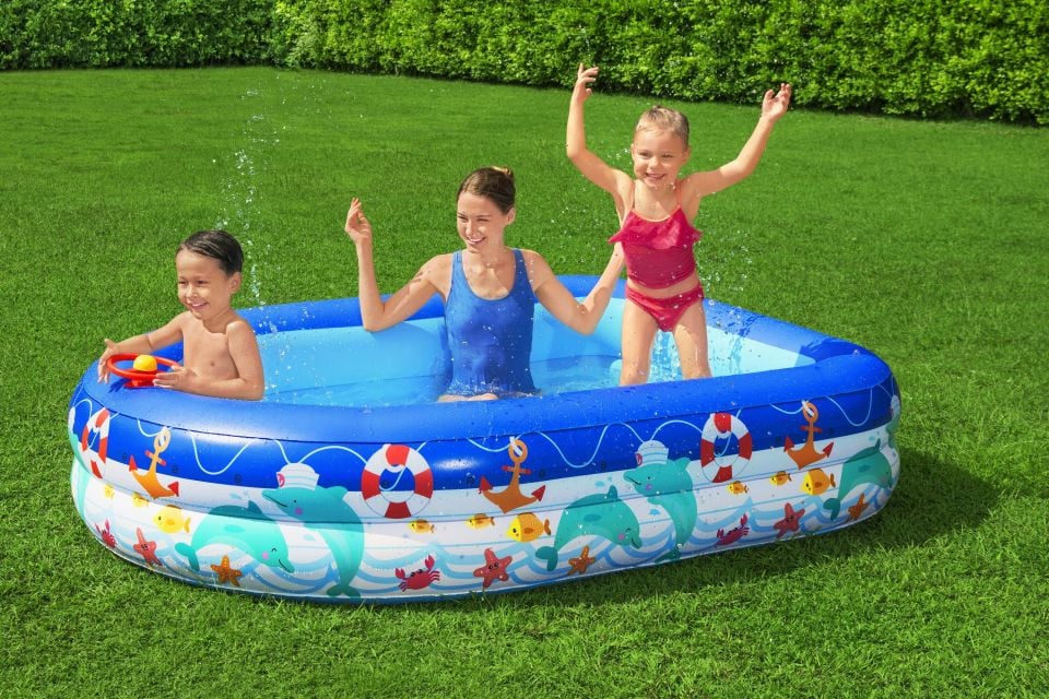 Bestway® 54370 Küçük Kaptan Şişme Çocuk Havuzu