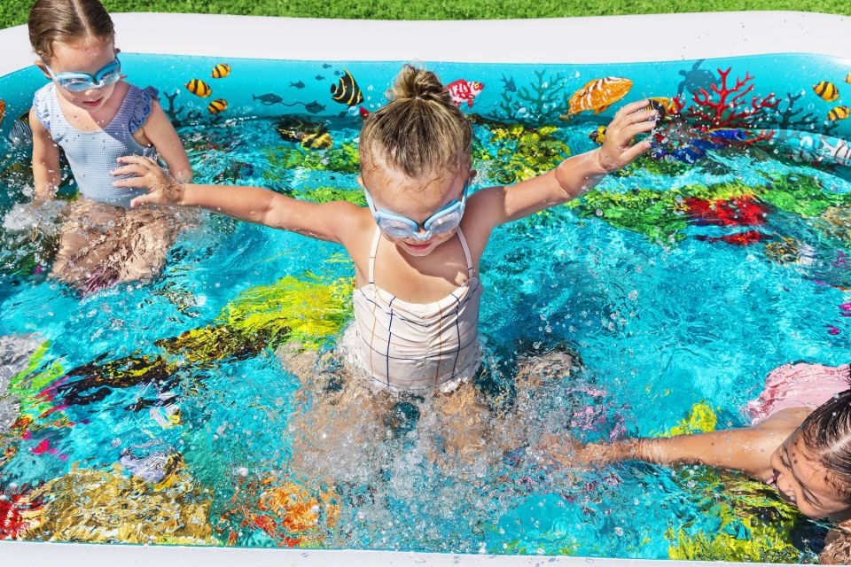Bestway® 54177 3D Undersea Adventure™ Şişme Aile Boyu Oyun Havuzu
