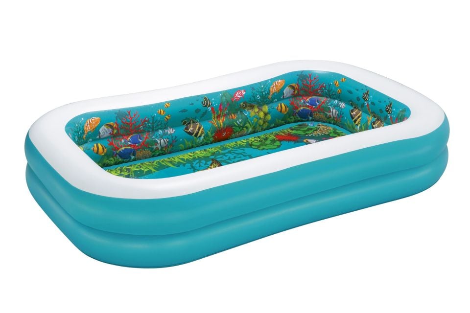 Bestway® 54177 3D Undersea Adventure™ Şişme Aile Boyu Oyun Havuzu