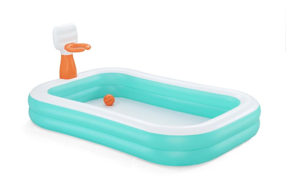 Bestway® 54445 Dunk n' Splash™ Basketbol Oyunlu Aile-Çocuk Havuzu