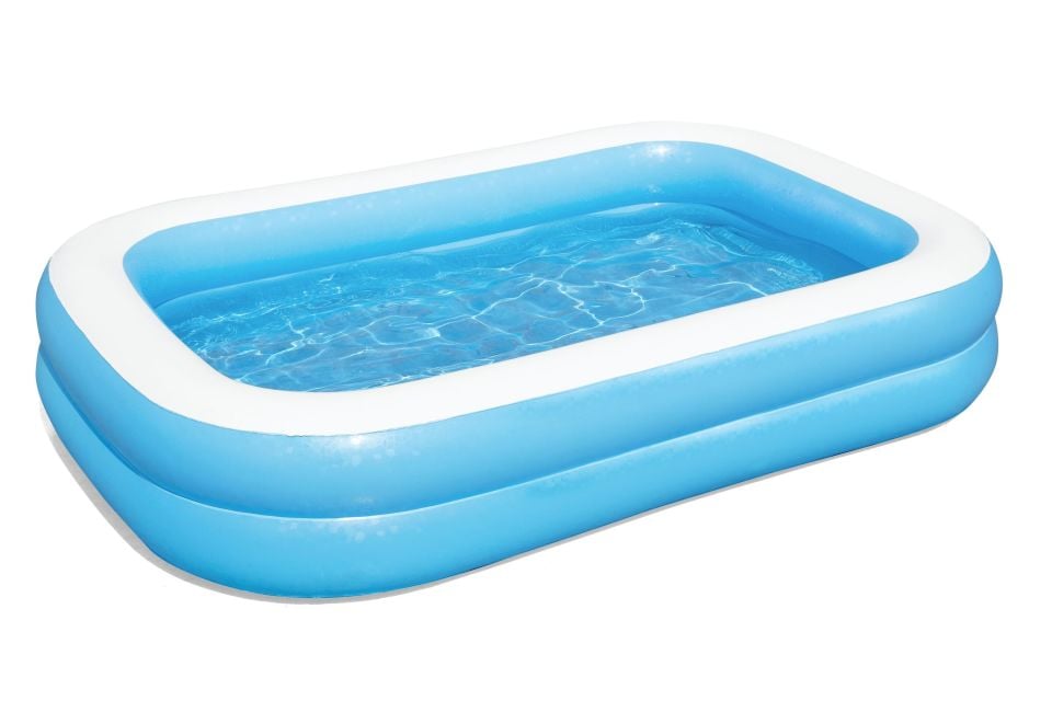 Bestway® 54006 Mavi Dikdörtgen Şişme Havuz 2,62 m