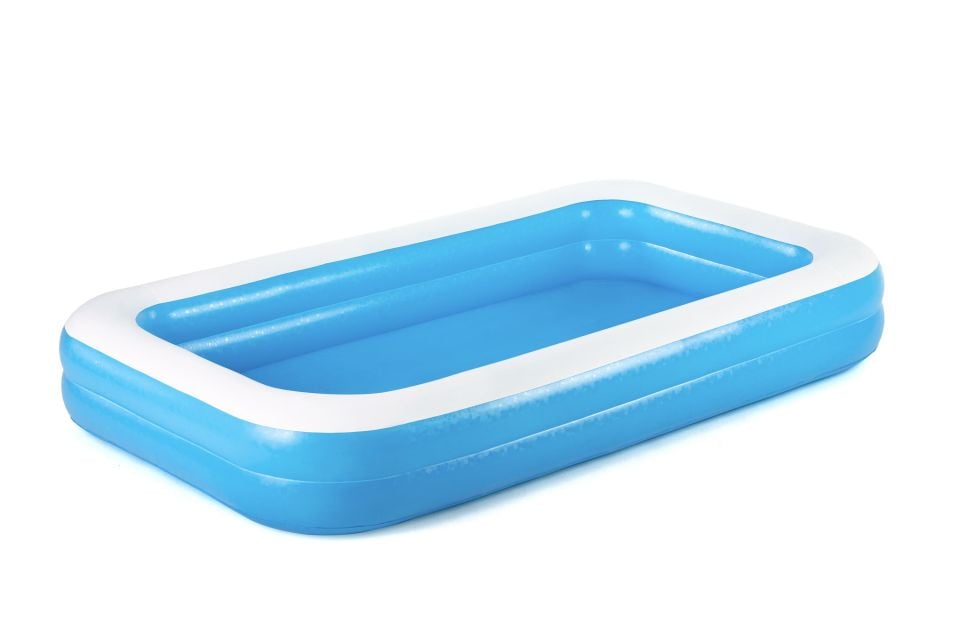 Bestway® 54150 Mavi Dikdörtgen Şişme Çocuk Havuzu