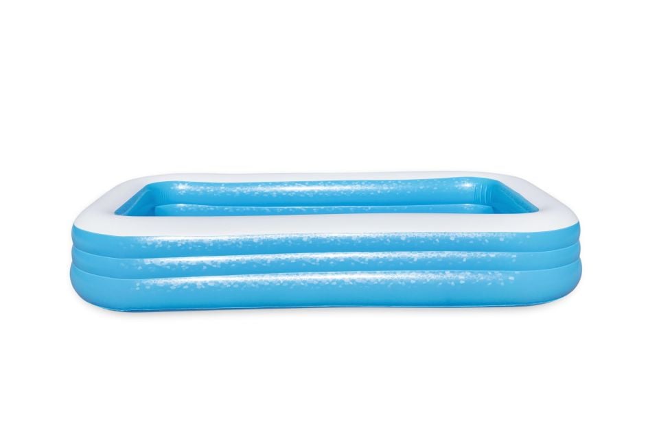 Bestway® 54009 Mavi Dikdörtgen Şişme Havuz 3,05 m