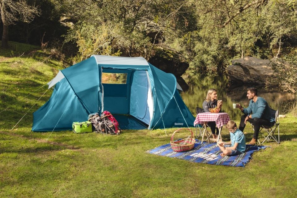 Bestway® 68093 Family Ground 4 Kamp Çadırı 4 Kişilik