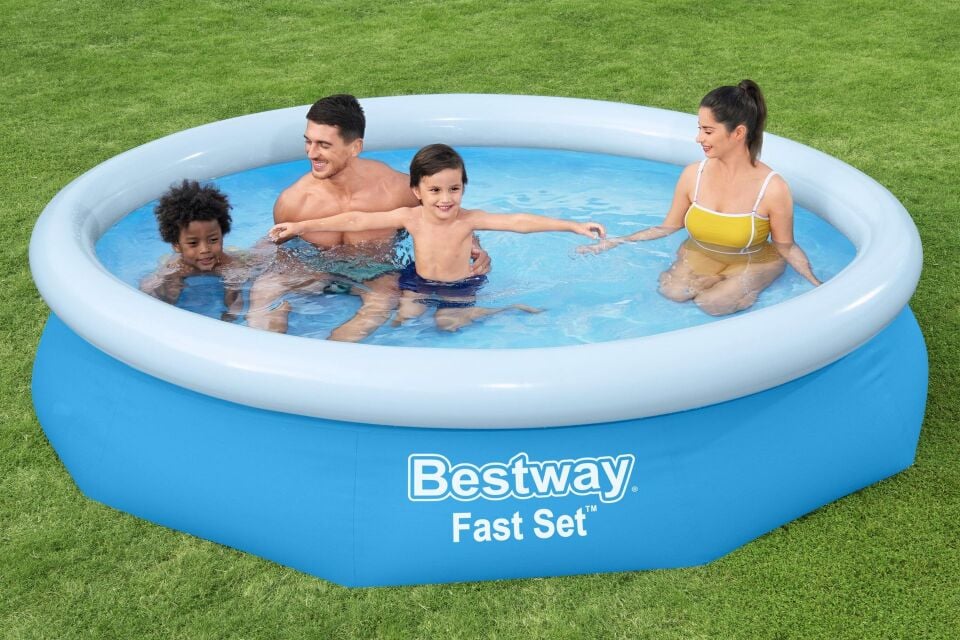 Bestway 57458 Fast Set Çember Şişme Havuz Seti 3.05 m x 66 cm