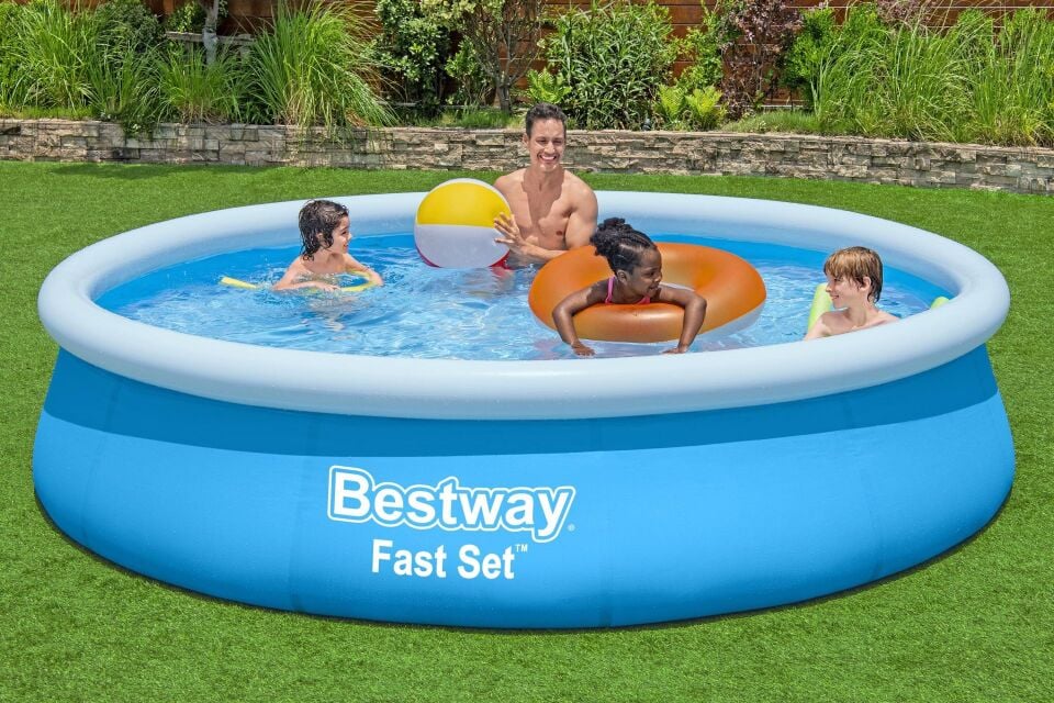Bestway 57273 Fast Set  Çember Şişme Havuz, 3.66 m x 76 cm