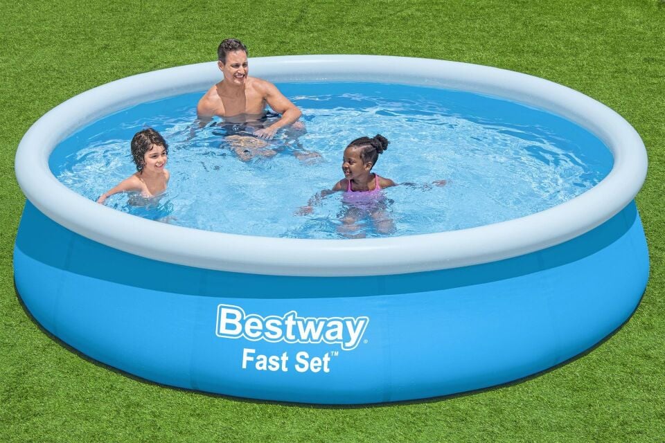 Bestway 57273 Fast Set  Çember Şişme Havuz, 3.66 m x 76 cm