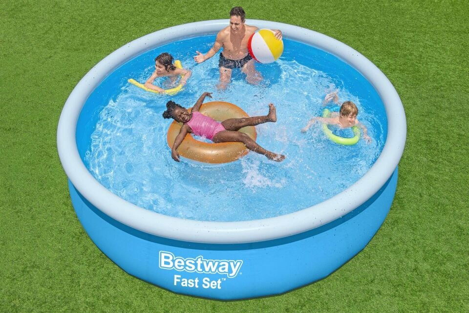 Bestway 57273 Fast Set  Çember Şişme Havuz, 3.66 m x 76 cm
