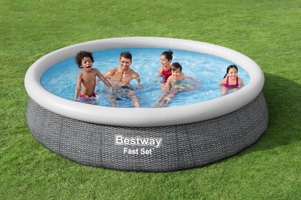 Bestway® Fast Set™ Çember Şişme Havuz Seti 3.66 m x 76 cm
