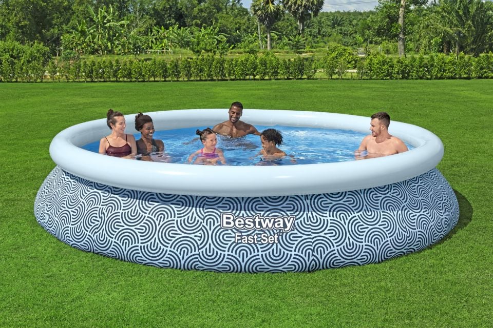 Bestway® 57376 Fast Set™ Şişme Çember Havuz Seti, 3,96 m x 84 cm