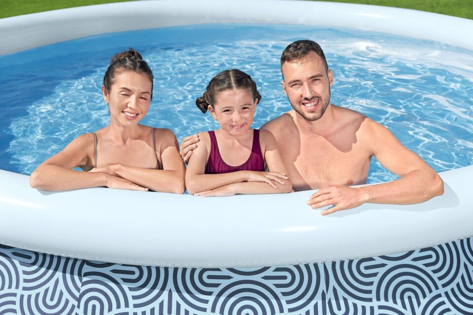 Bestway 57313 Fast Set Çember Şişme Havuz Seti 4.57 m x 84 cm
