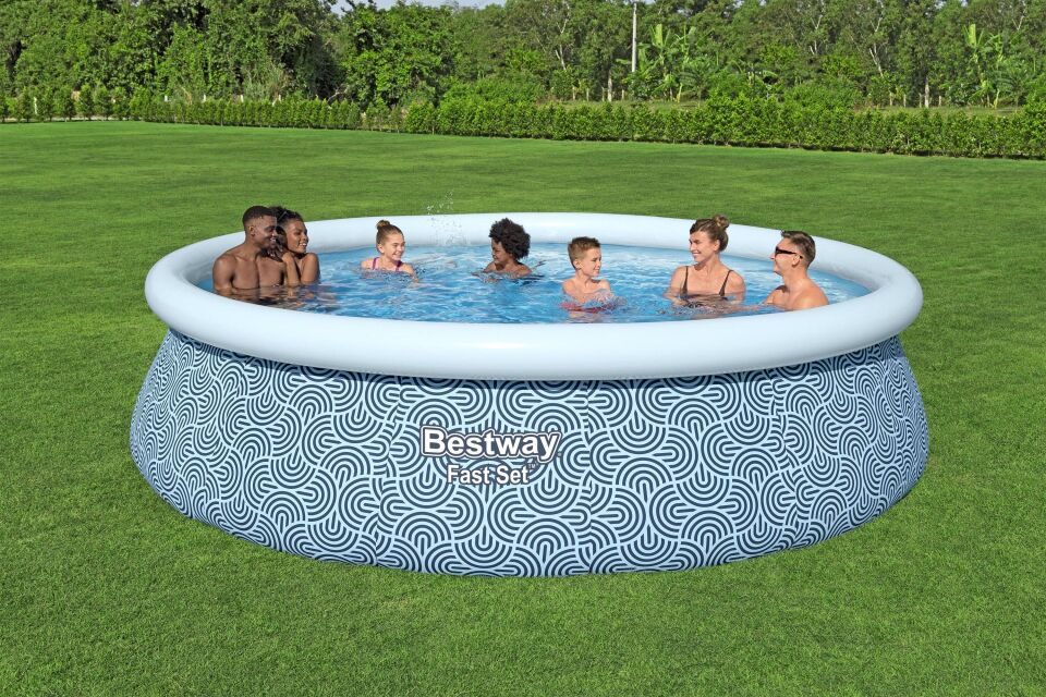 Bestway 57372 Fast Set Çember Şişme Havuz Seti 4,57 m x 1,07 m