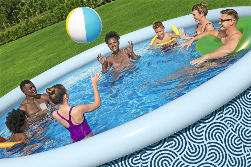 Bestway 57372 Fast Set Çember Şişme Havuz Seti 4,57 m x 1,07 m