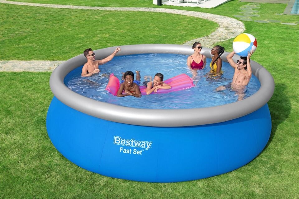 Bestway® Fast Set™ Çember Şişme Havuz Seti  4,57 m x 1,22 m