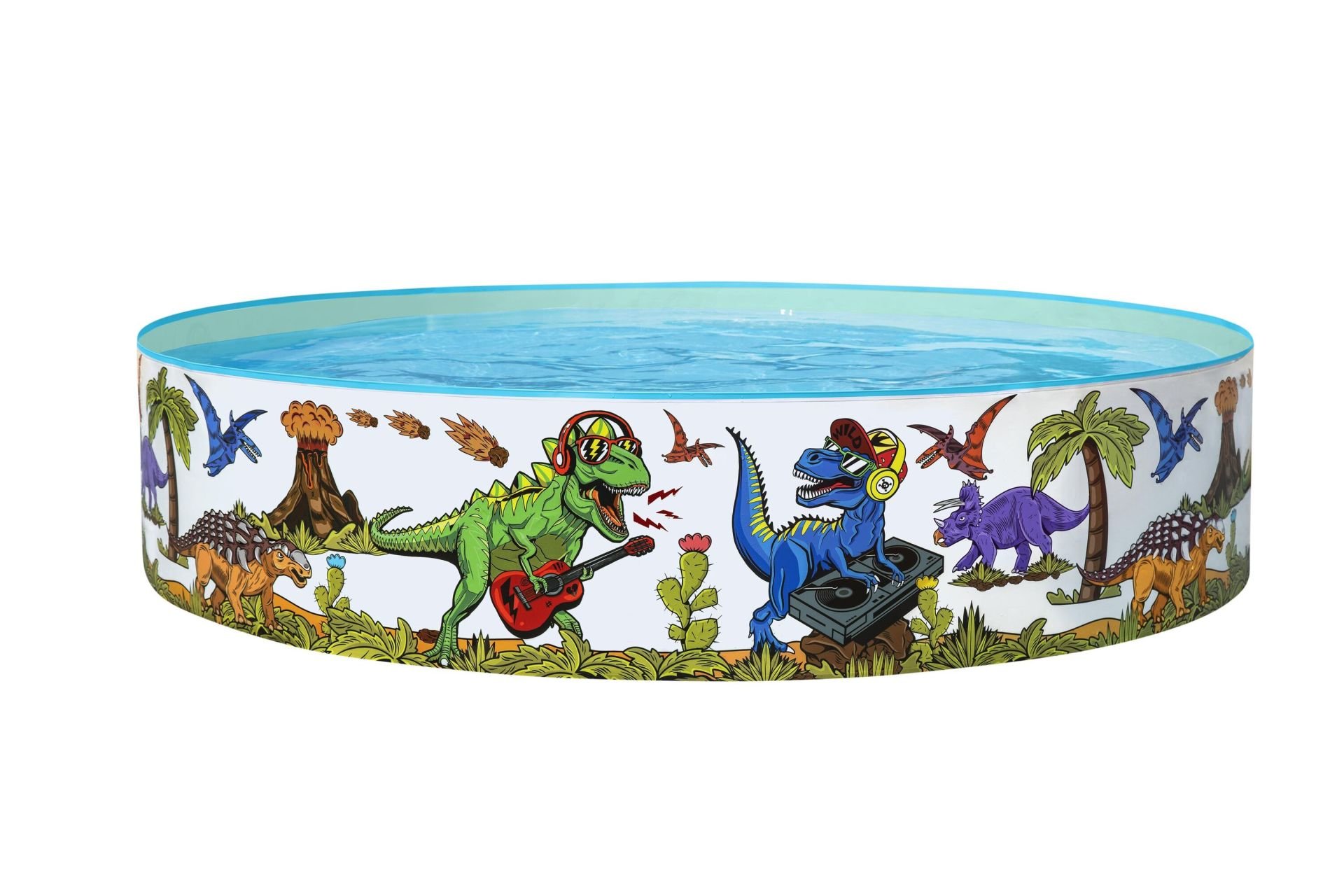 Bestway® 55022 Bestway Fill 'N Fun™ Dinozorlu Çocuk Havuzu 1,83 m x 38 cm