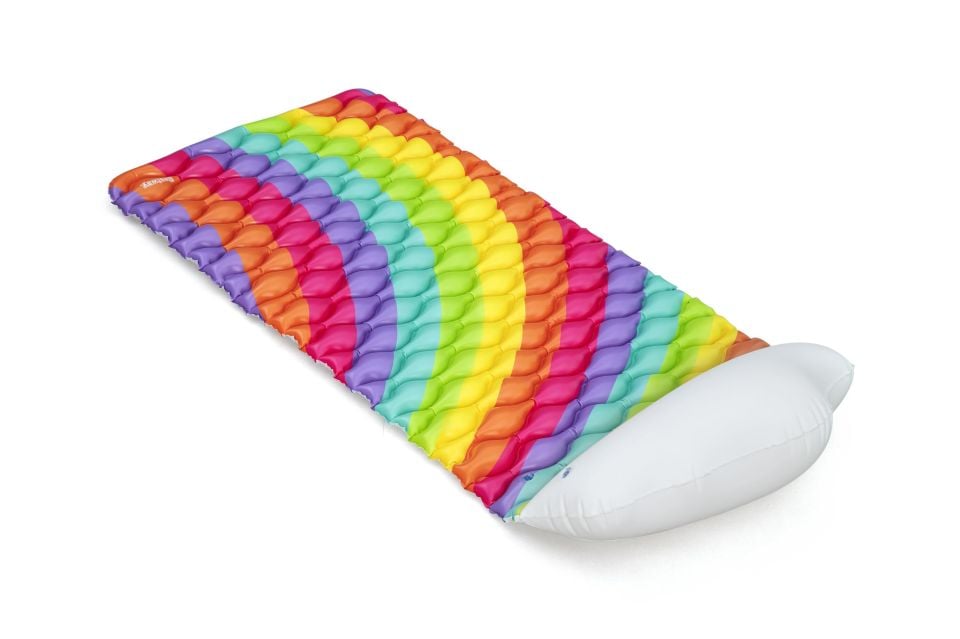 Bestway® 44107 Rainbow Dreams™ Gökkuşağı Yüzen Mat 2,16 m x 80 cm