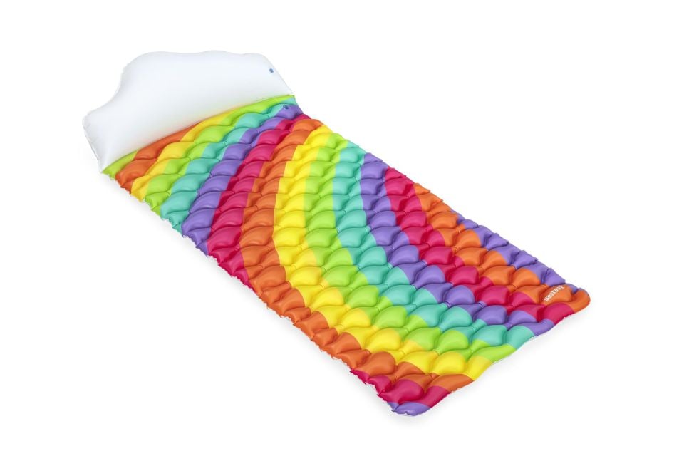 Bestway® 44107 Rainbow Dreams™ Gökkuşağı Yüzen Mat 2,16 m x 80 cm