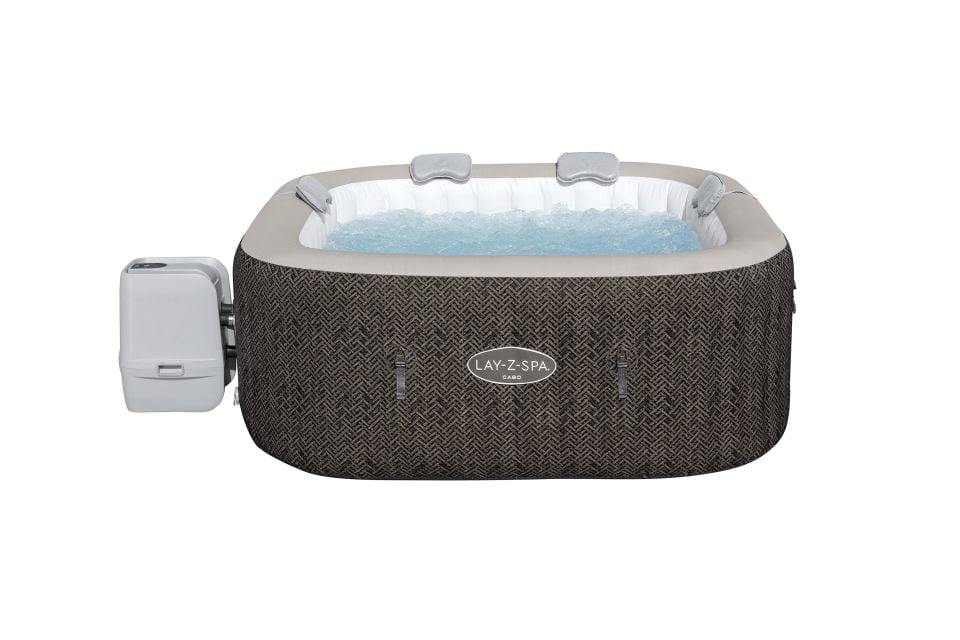 Lay-Z-Spa® 60167 Cabo Smart HydroJet™ Şişme Spa Havuzu, Mobil Uygulama Kontrollü, 4-6 kişilik