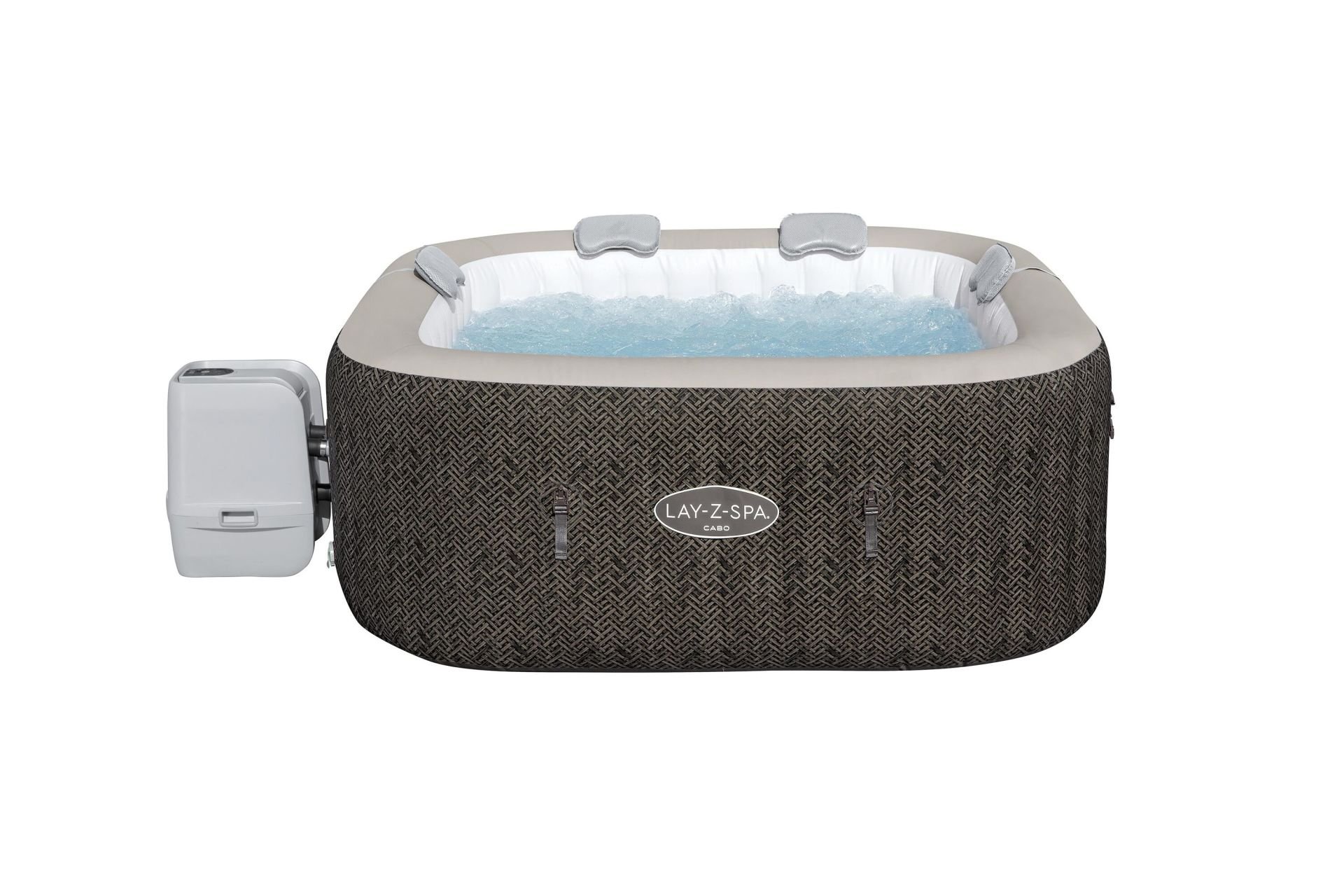 Lay-Z-Spa® 60167 Cabo Smart HydroJet™ Şişme Spa Havuzu, Mobil Uygulama Kontrollü, 4-6 kişilik