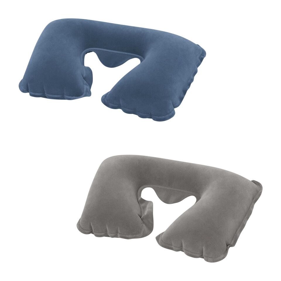 Bestway 67006 Kadife Yüzeyli Şişme Boyun Yastığı 37cm x 24cm x 10cm