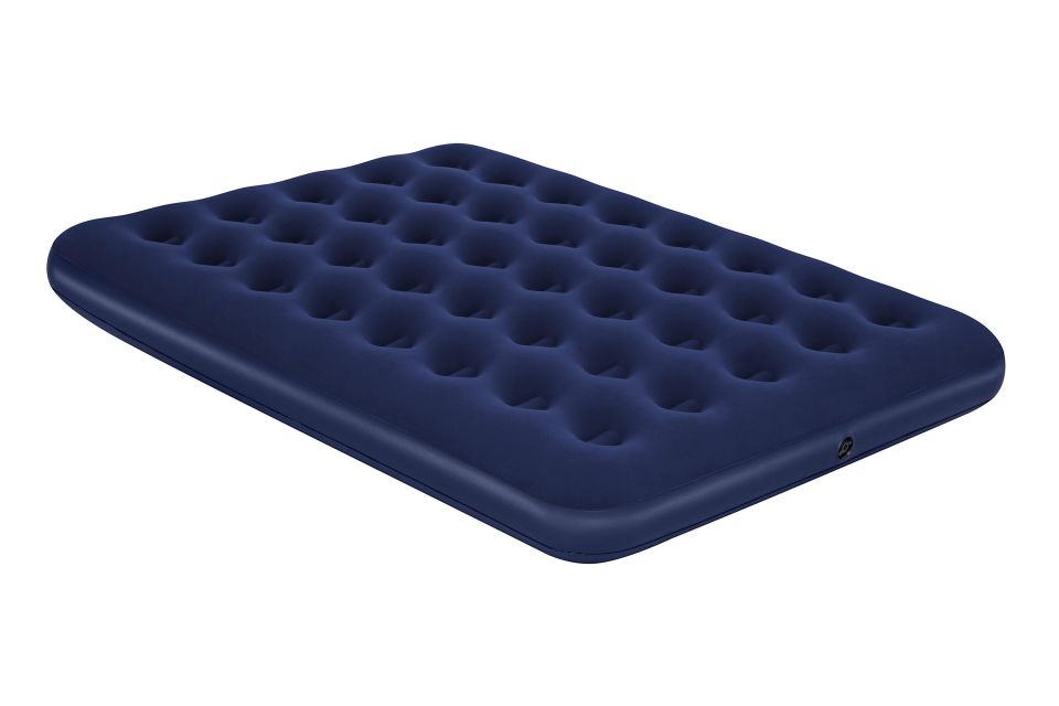 Bestway® 67287 Çift Kişilik Şişme Yatak ve Portatif Elektrikli Şişirme Aparatı 1.91 m x 1.37 m x 22 cm