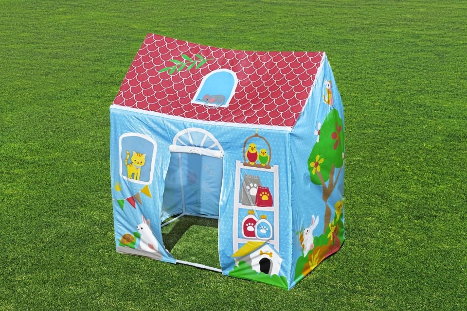 Bestway® 52007 Purrfect Pets™ Evcil Hayvan Temalı Çocuk Oyun Evi